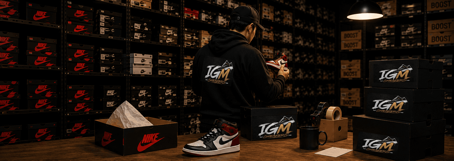 Behind the scenes at IGM Sneakers
